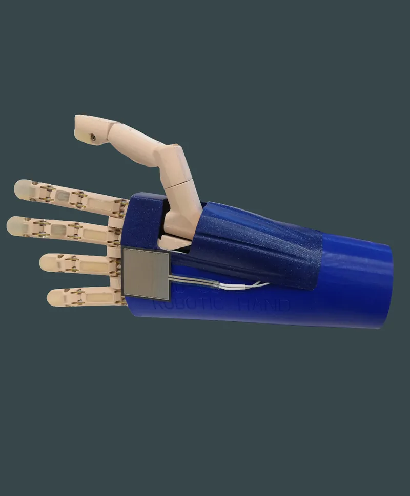 Render of the anthropomorphic robotic hand